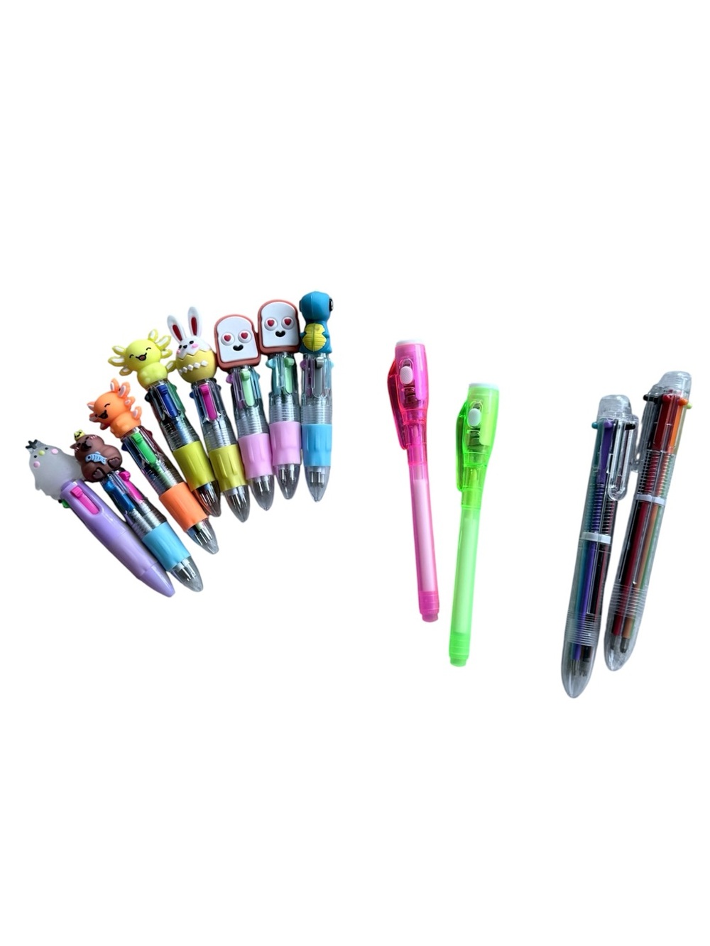 NEW Rainbow Pens + Invisible Pens with Light (G13)